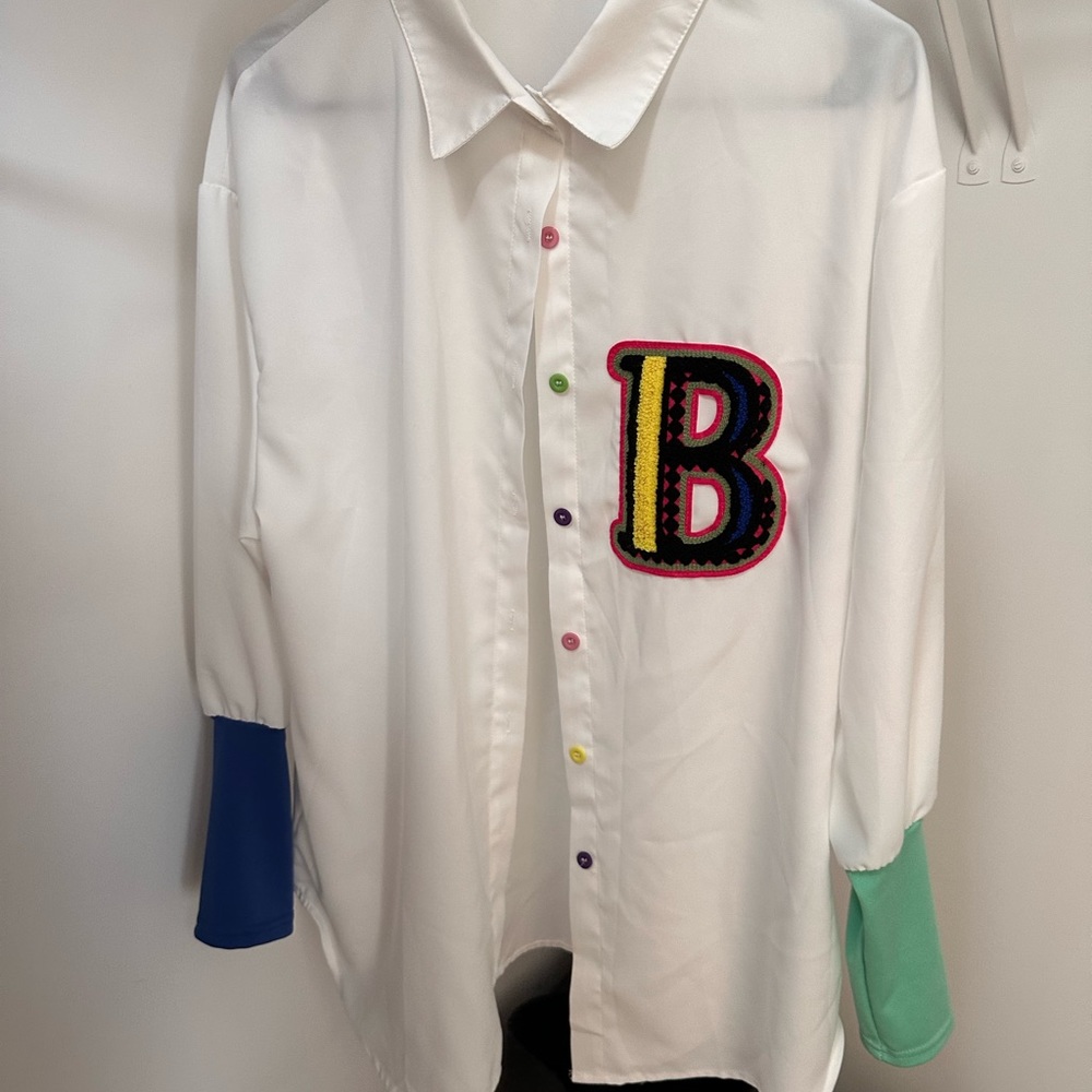 Oversized button up/down shirt - Picture 4 of 8